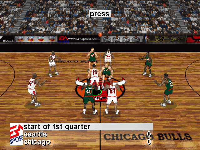 NBA Live 97 screenshot 3 for Super Nintendo